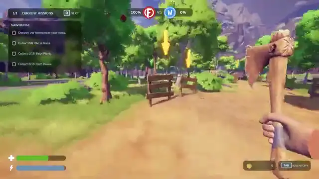 Chop Chop Inc. chopping trees animation