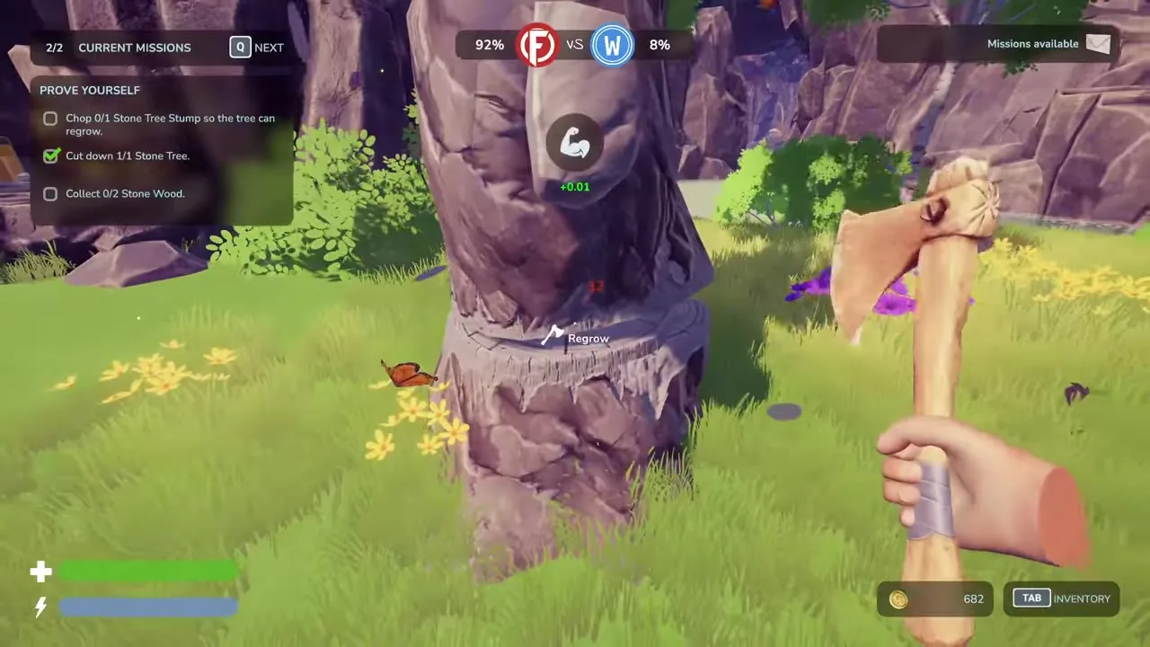 Chop Chop Inc. stone metal electric trees